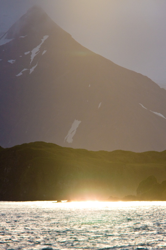 Sunset Reflected Off Ocean